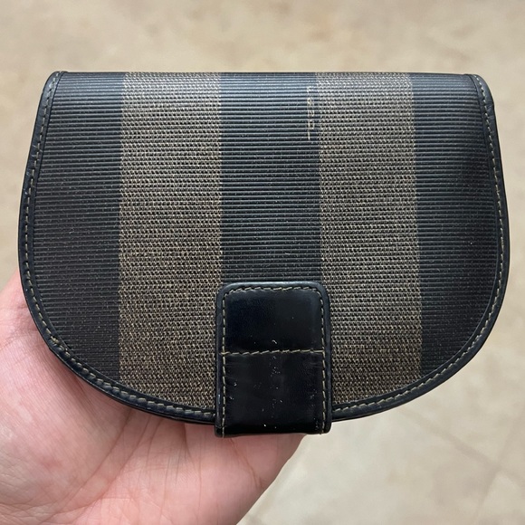 Vintage Fendi | Pequin Striped Bifold Wallet - Picture 3 of 12